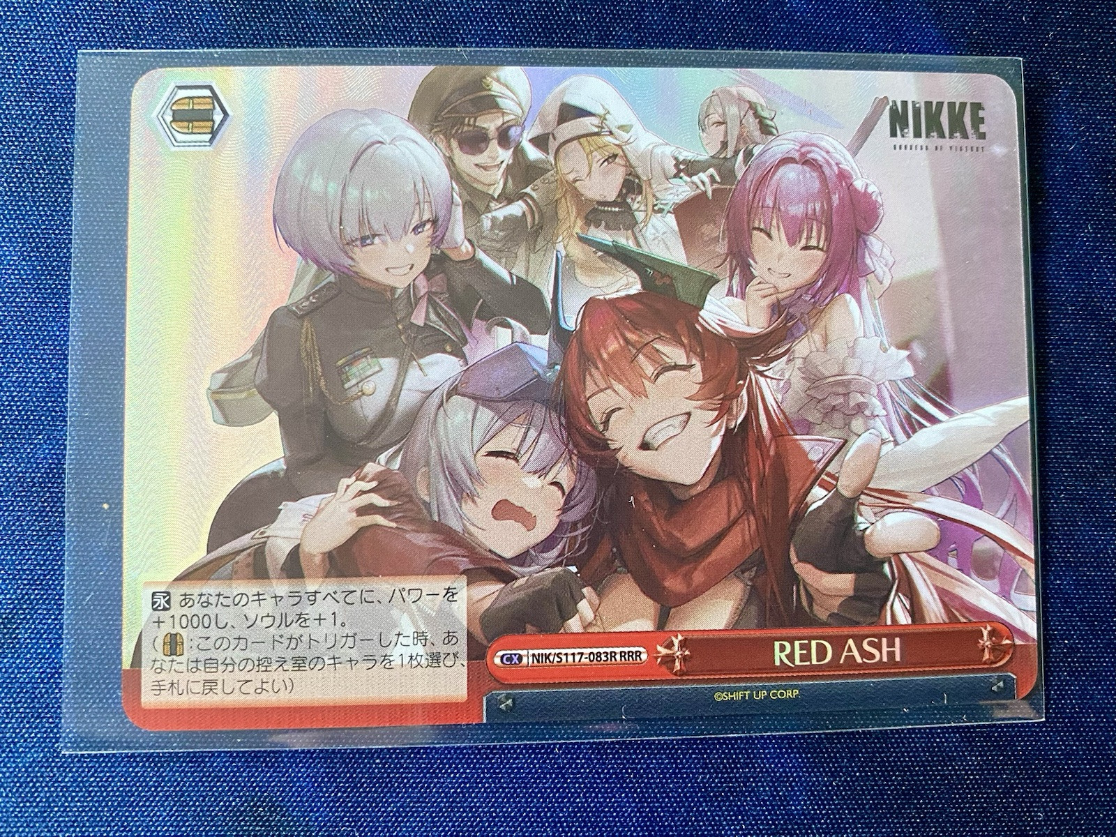 Weiss Goddess Nikke NIK/S117-083R “Red Ash” RRR Foil