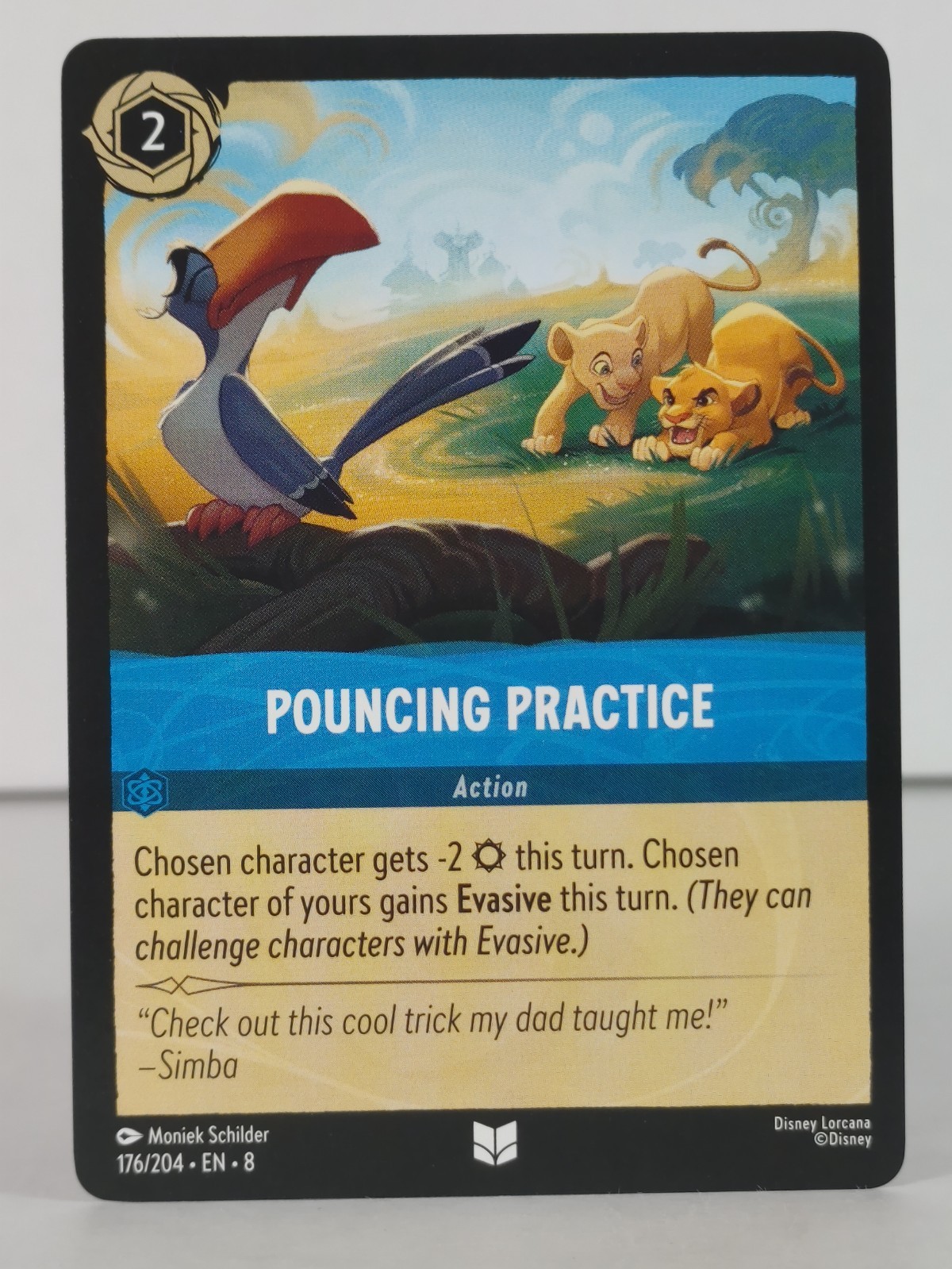 Pouncing Practice – Reign of Jafar – LORCANA – 176/204 – singles