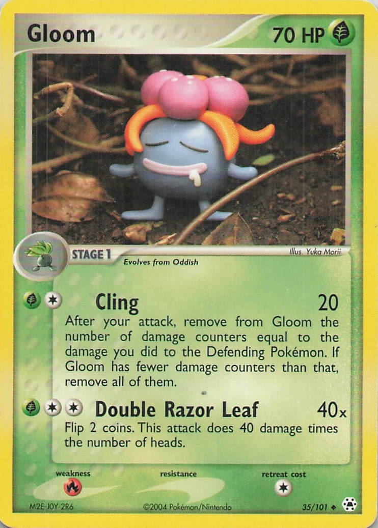 Gloom Uncommon EX Hidden Legends 35/101 MP