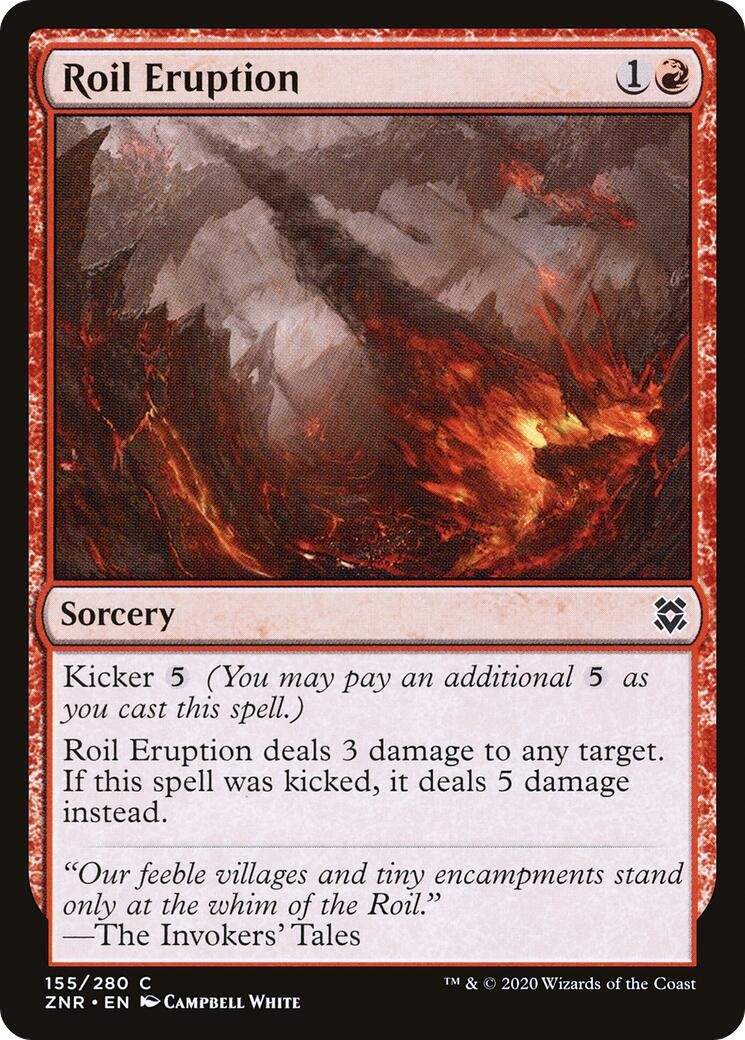 NM – Roil Eruption [ZNR – 155] Zendikar Rising