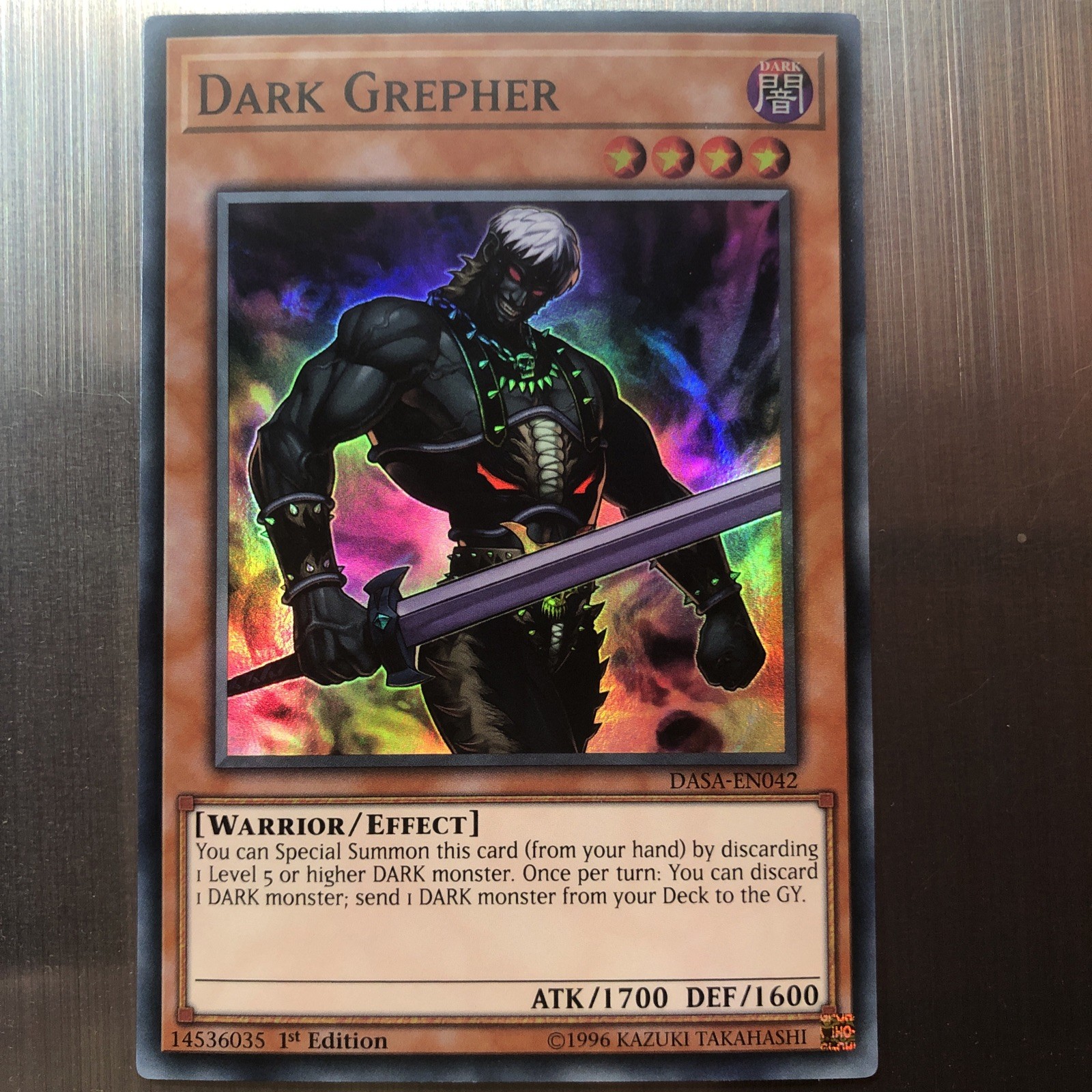 Dark Grepher DASA-EN042 Dark Saviors 1st Edition