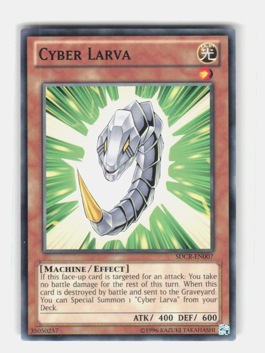 Cyber Larva Unlimited Common Starter Deck: Cyber Dragon Revolution SDCR-EN007 LP
