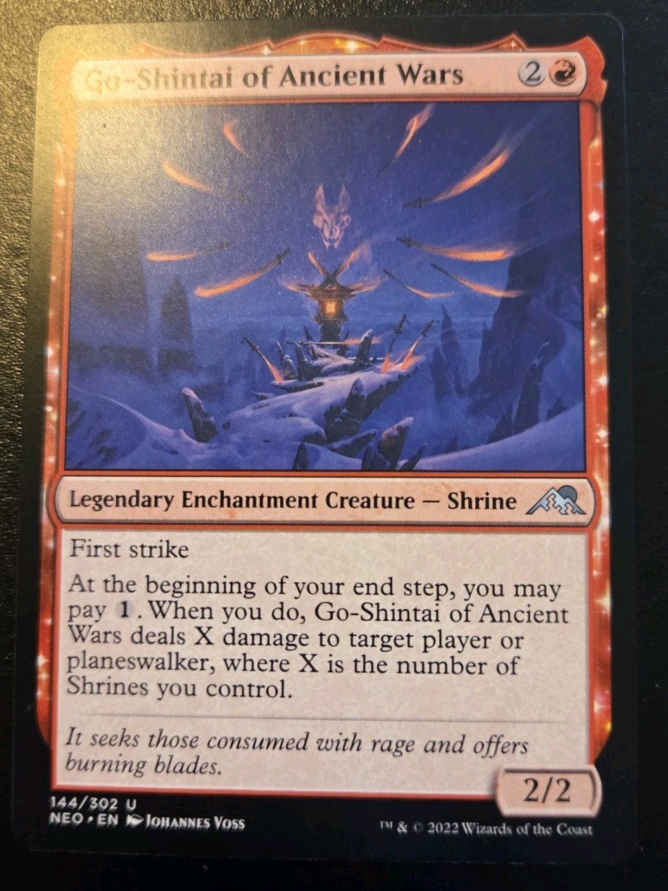 Go-Shintai Of Ancient Wars 144/302 Uncommon Kamigawa: Neon Dynasty MTG
