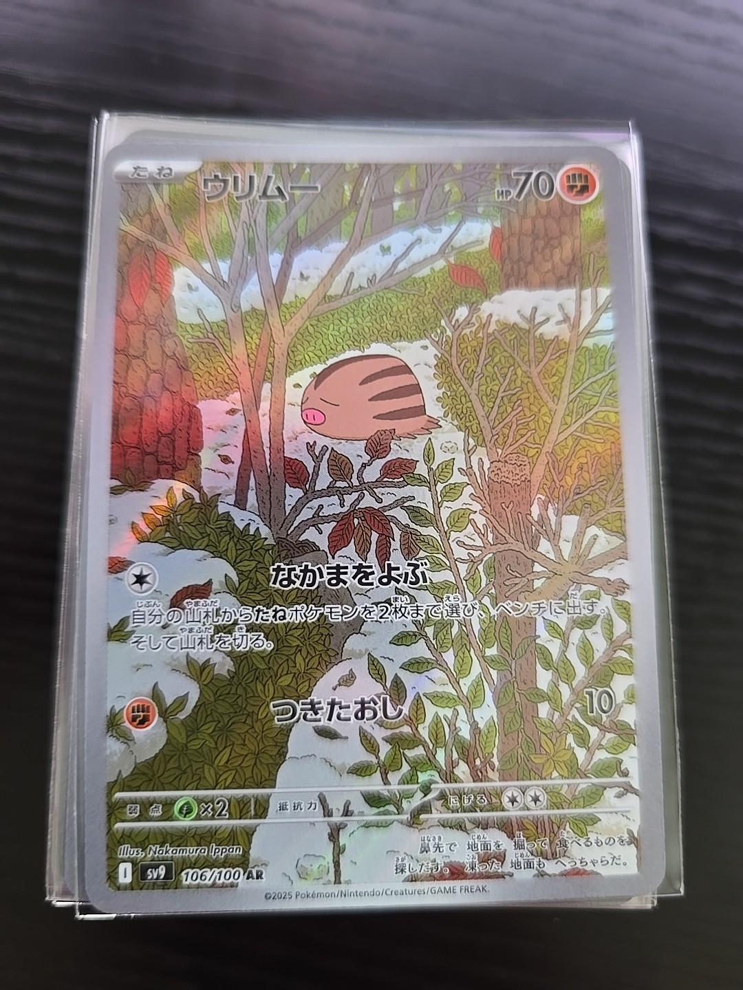 (Japanese) Swinub 106/100 AR – sv9 Battle Partners – Pokemon TCG (NM)