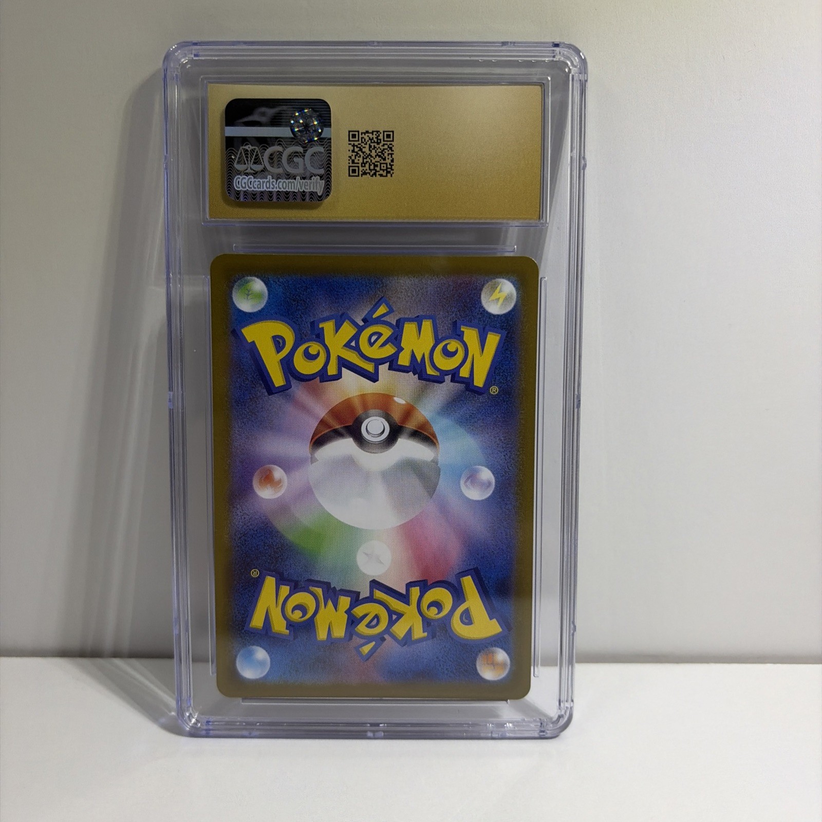 CGC 10 Pristine Houndstone AR 073/063 M1S Mega Symphonia Pokemon Card Japanese