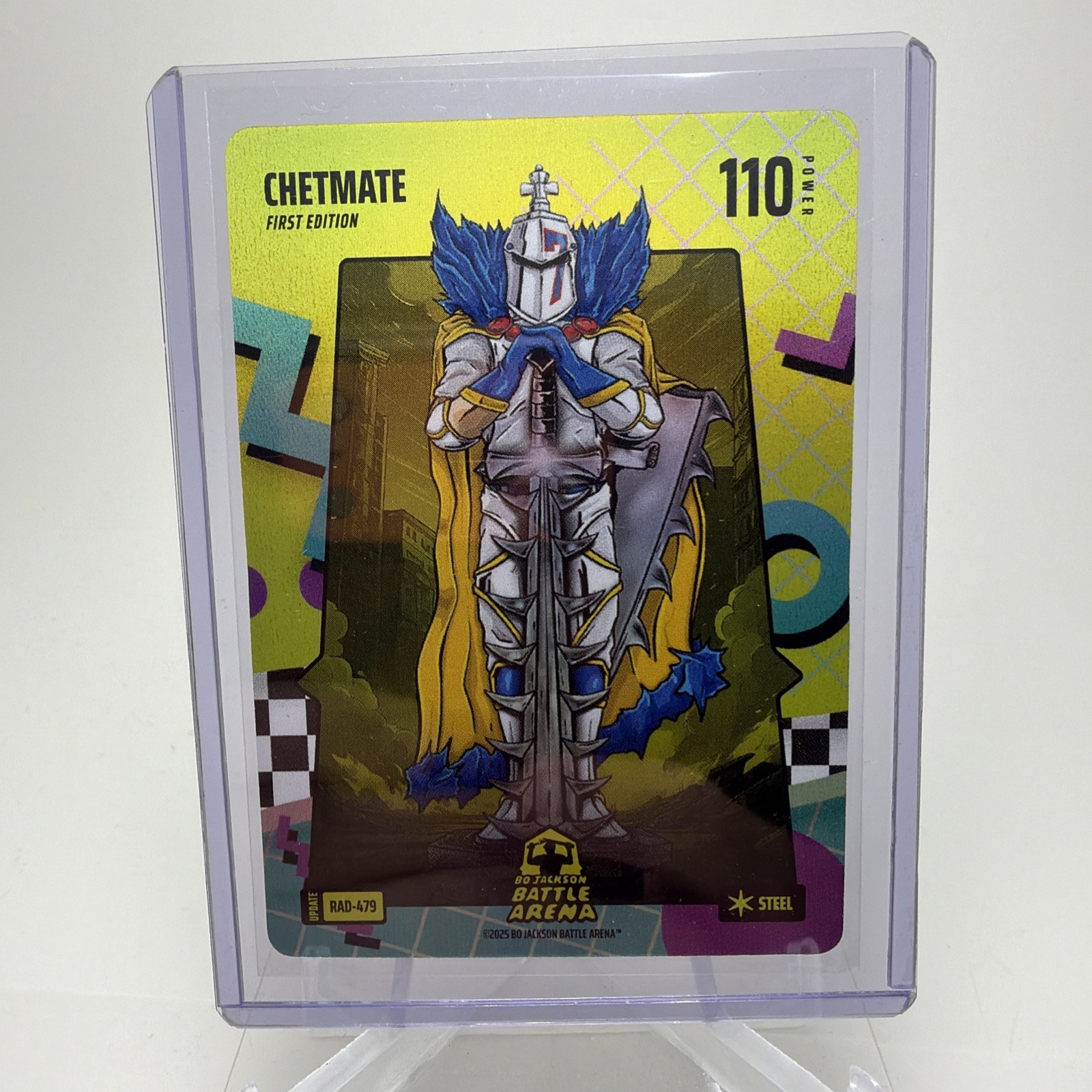 2025 Bo Jackson Battle Arena Update 80’s Rad Battlefoil RAD-479 Chetmate