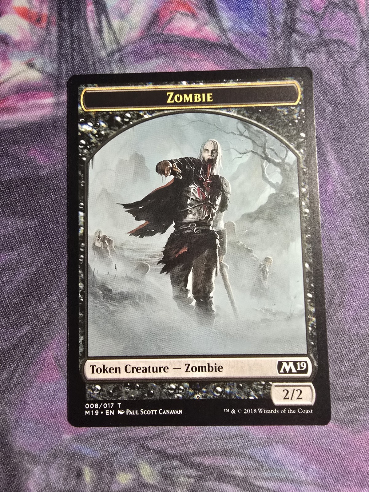 Zombie Token Core Set 2019 Regular