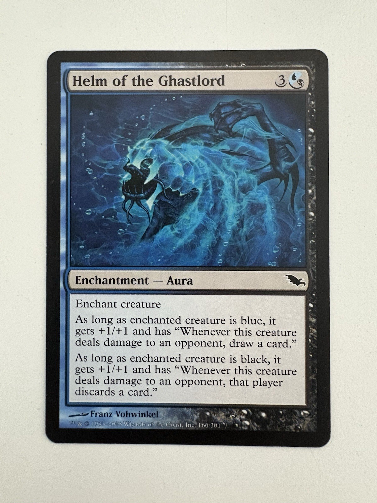 Helm of the Ghastlord MTG Magic the Gathering Card LP Lightly Played SHM
