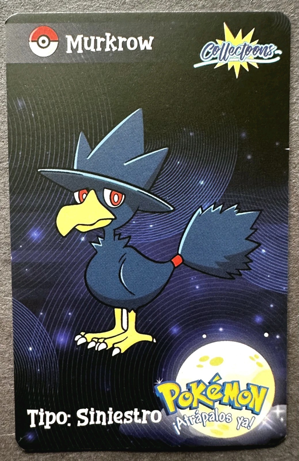 MURKROW – POKEMON JOHTO COLLECTOONS POKEDEX CCG CARD
