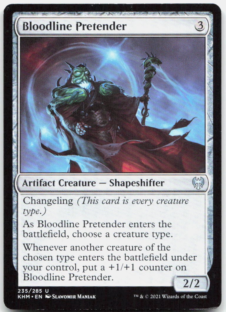 Bloodline Pretender U Kaldheim 235 NM Slawomir Maniak