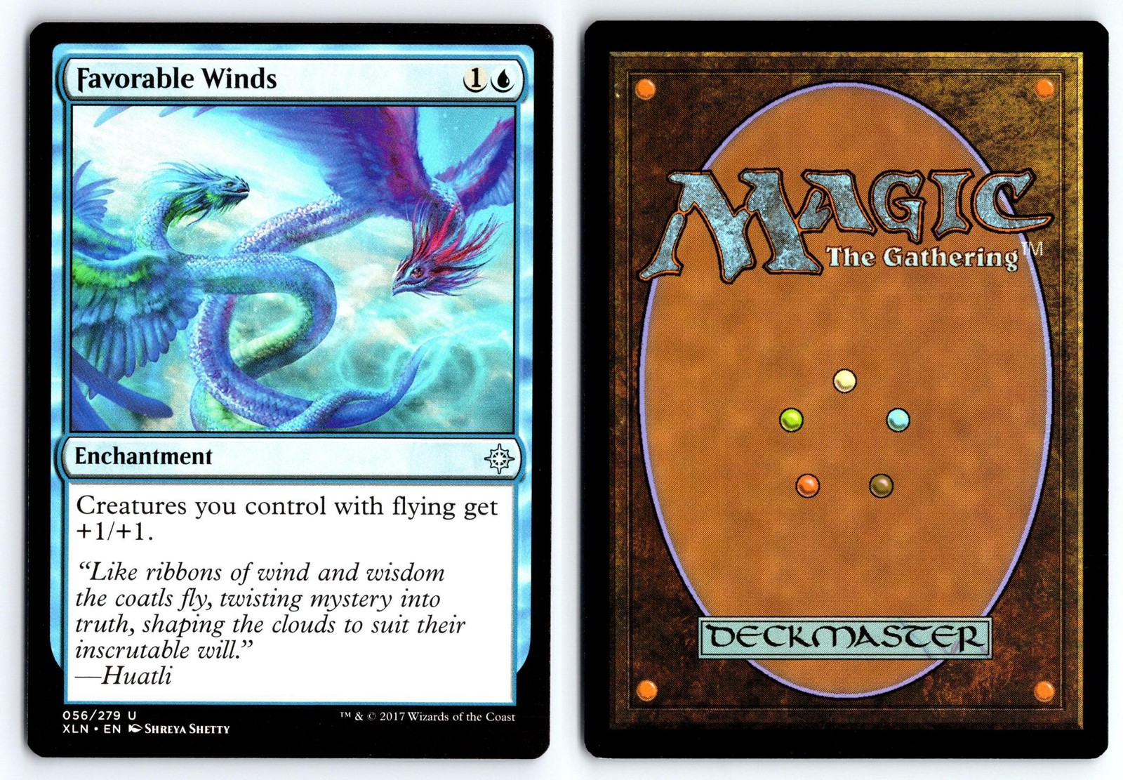 Favorable Winds 56 Uncommon Ixalan Magic: The Gathering