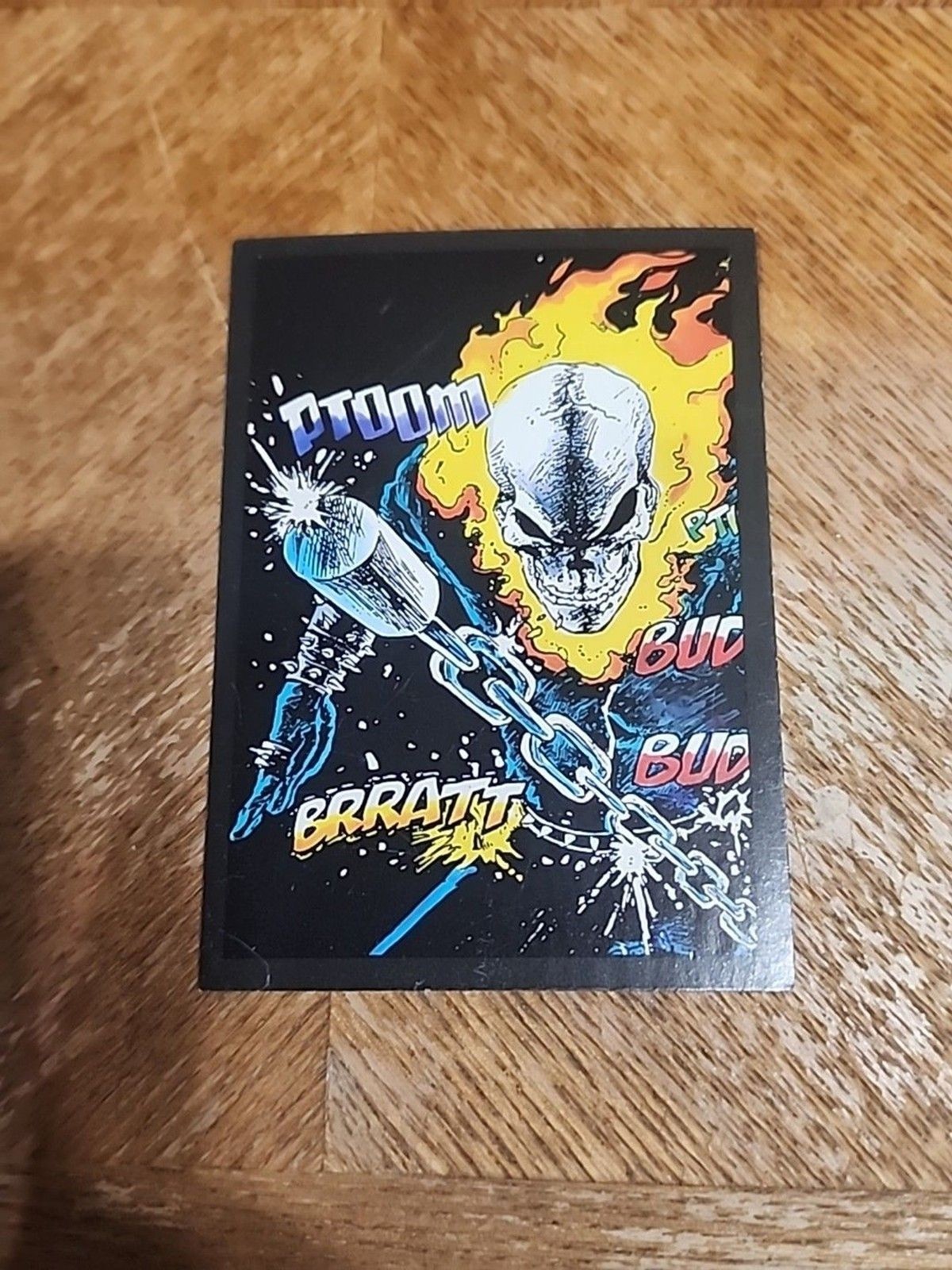 1992 Marvel Ghost Rider II Trading Card Control #12