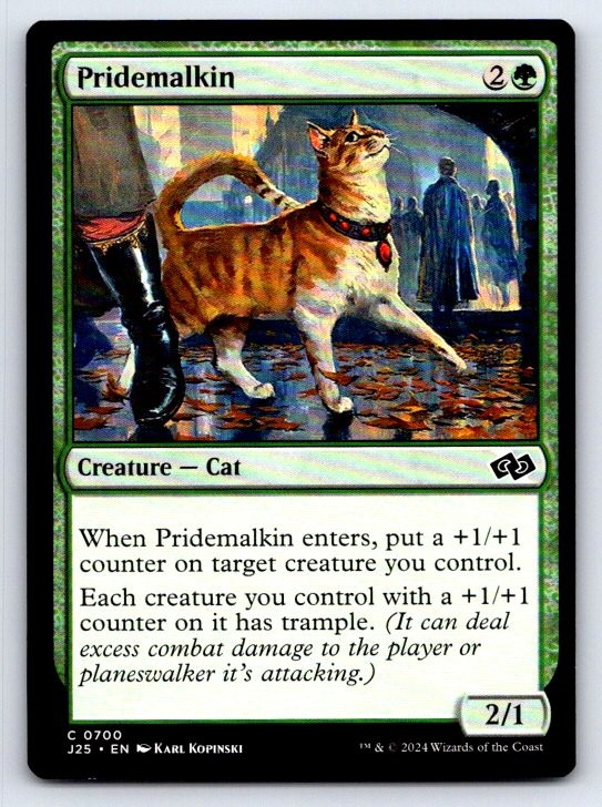 Pridemalkin 700 Common Foundations Jumpstart Magic: The Gathering