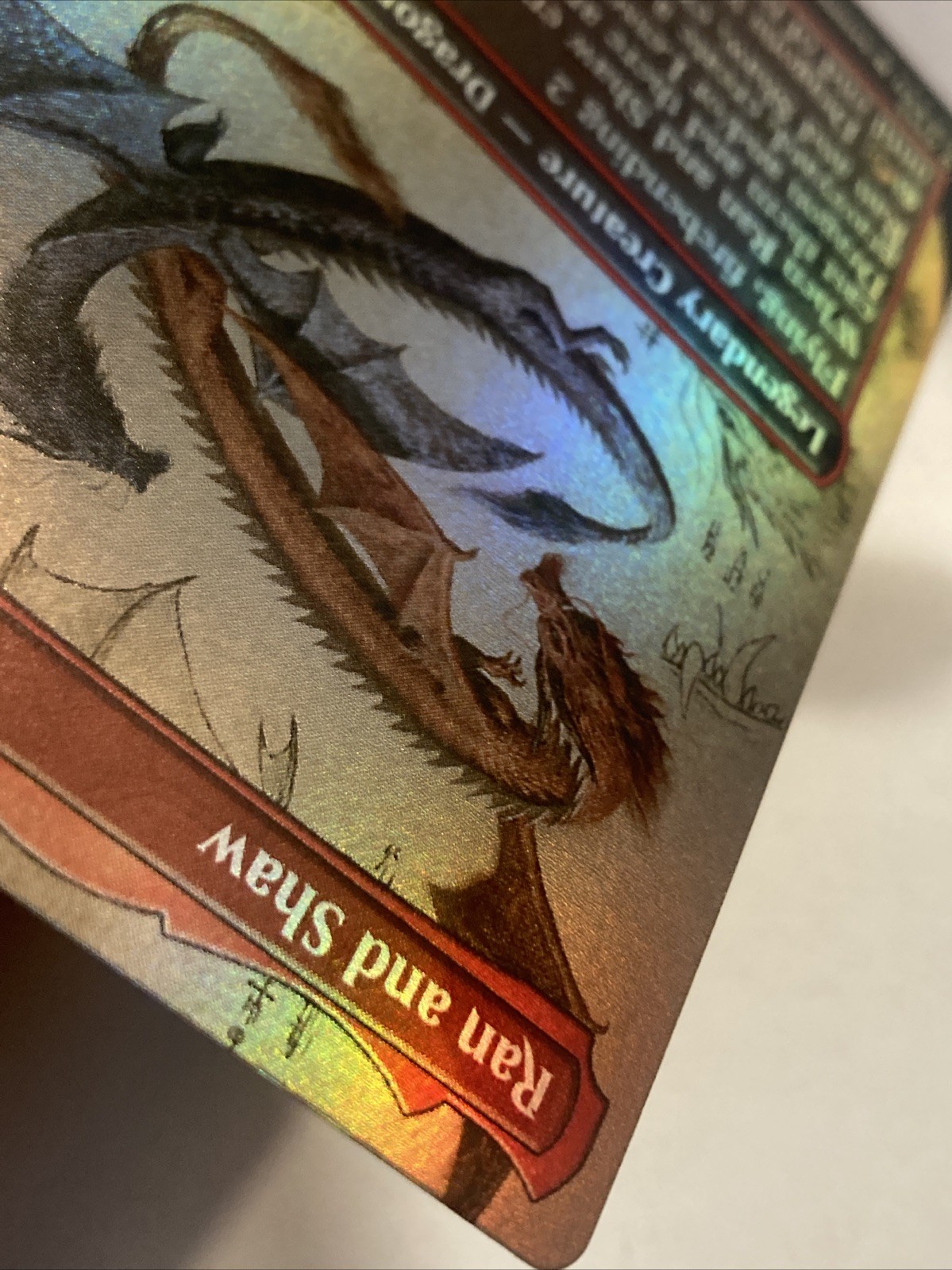 MTG Ran and Shaw (Borderless Foil) Avatar: The Last Airbender 0325 NM