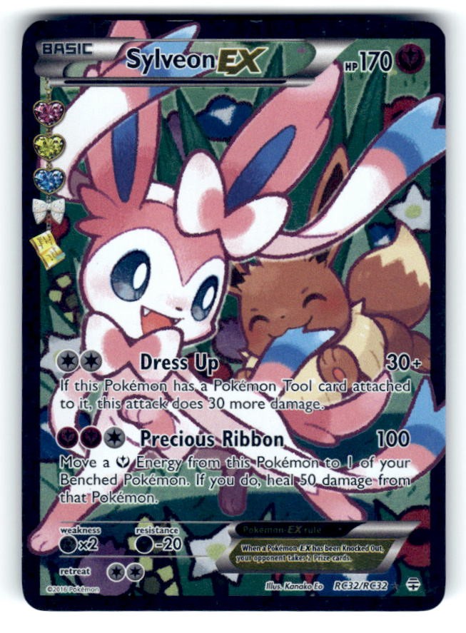 Generations: Radiant Collection #RC32/RC32 Sylveon EX (Full Art)