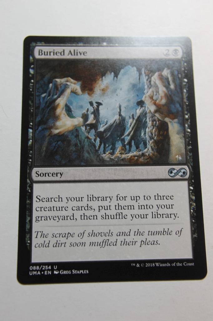 MTG Buried Alive x1- -Ultimate Masters-Lightly Played