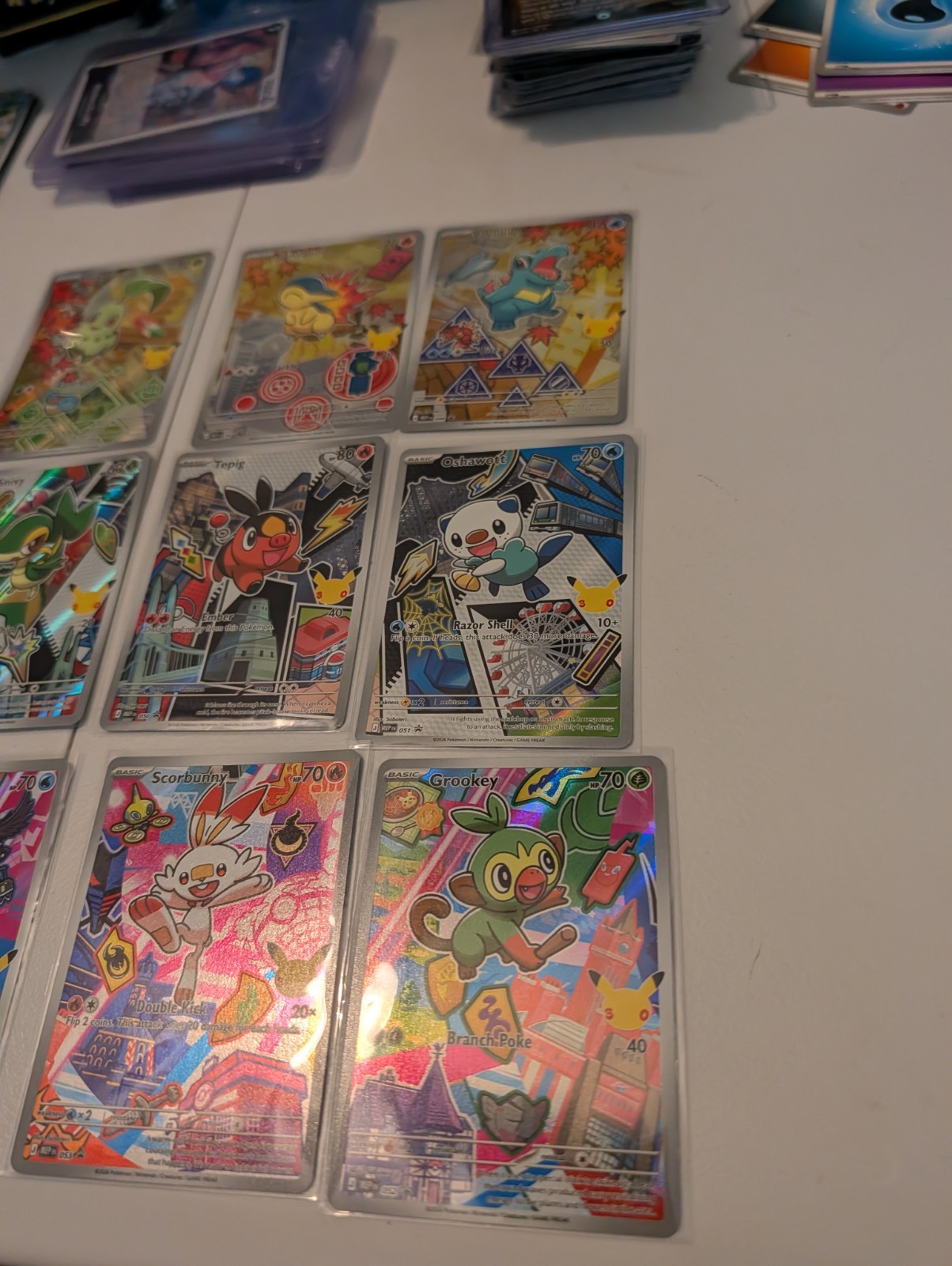 Pokemon TCG: First Partner Illustration Collection Series 2 Full Set (9 Cards)