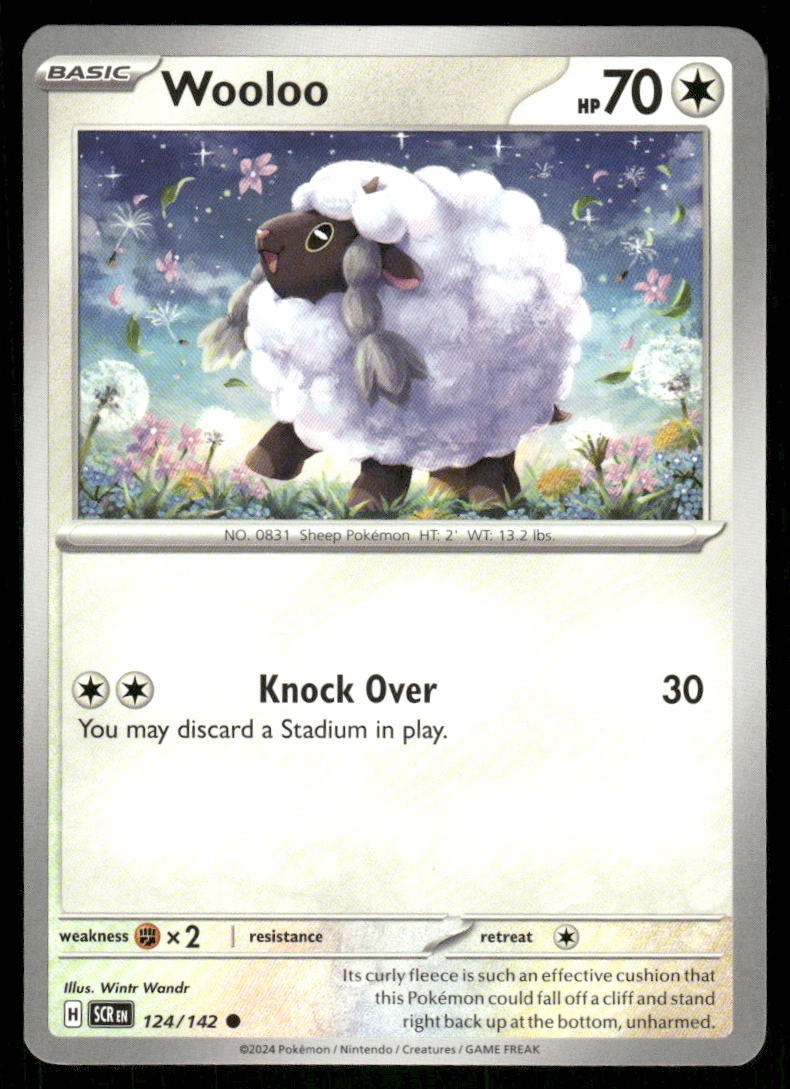 Wooloo 124/142 – Stellar Crown – Common NM