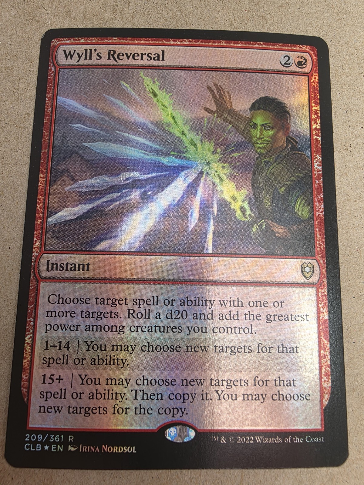 Wyll’s Reversal – Foil – Commander Legends: Battle for Baldur’s Gate – Mtg