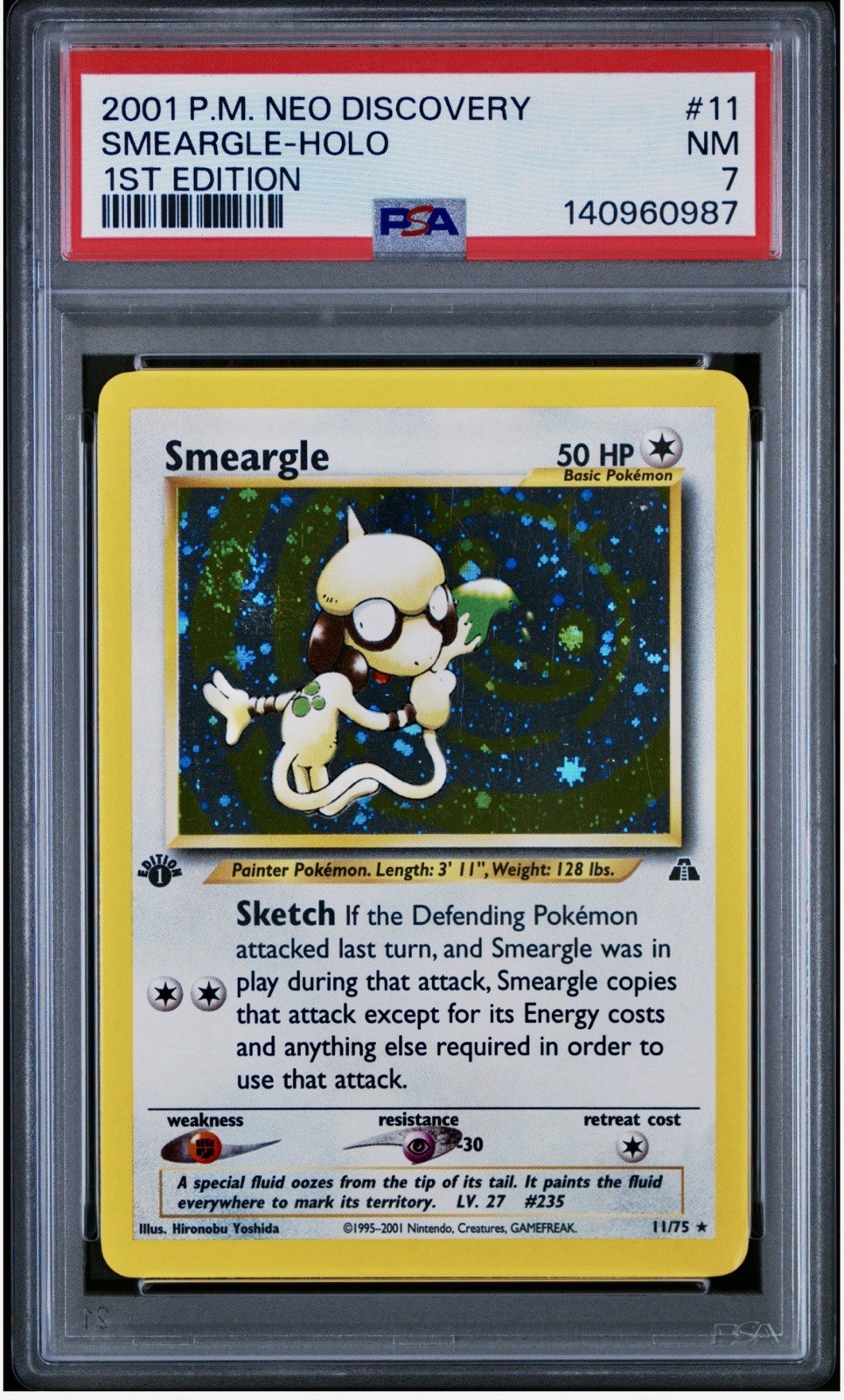 Smeargle 11/75 Neo Discovery Holo