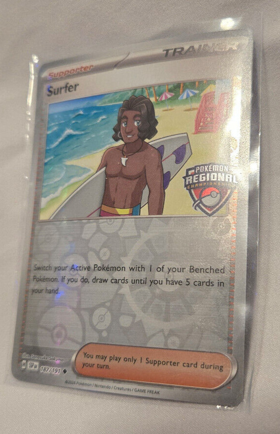 Pokemon TCG: Surfer 187/191 – Regional Championship Promo