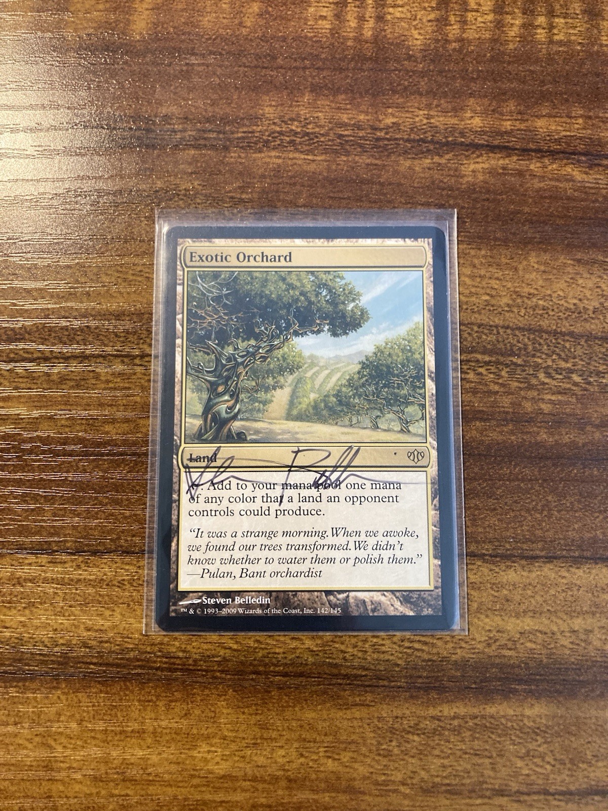 MTG✨Signed EXOTIC ORCHARD Artist Proof w/Org Art✨Conflux MINT RARE Belledin Art