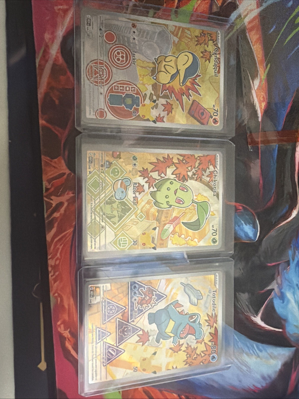 Pokémon First Partner Series 2 Johto Starters Gen 2 Full Set (046, 047, 048) NM
