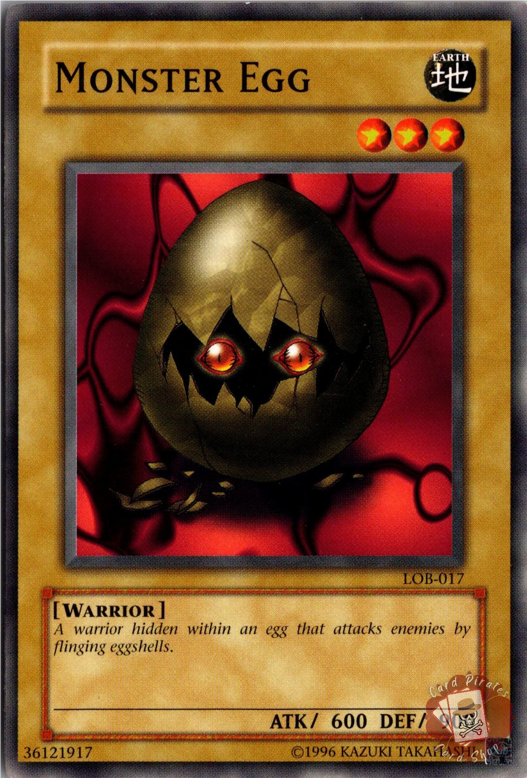 Monster Egg LOB-017 The Legend of Blue Eyes White Dragon Yu-Gi-Oh Unlimited LP