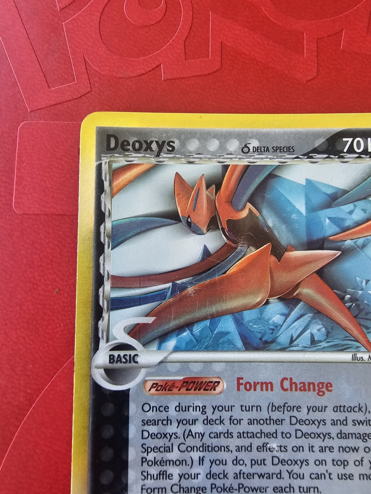 Pokémon TCG Deoxys Delta Species Holon Phantoms 3/110 Holo Rare MP