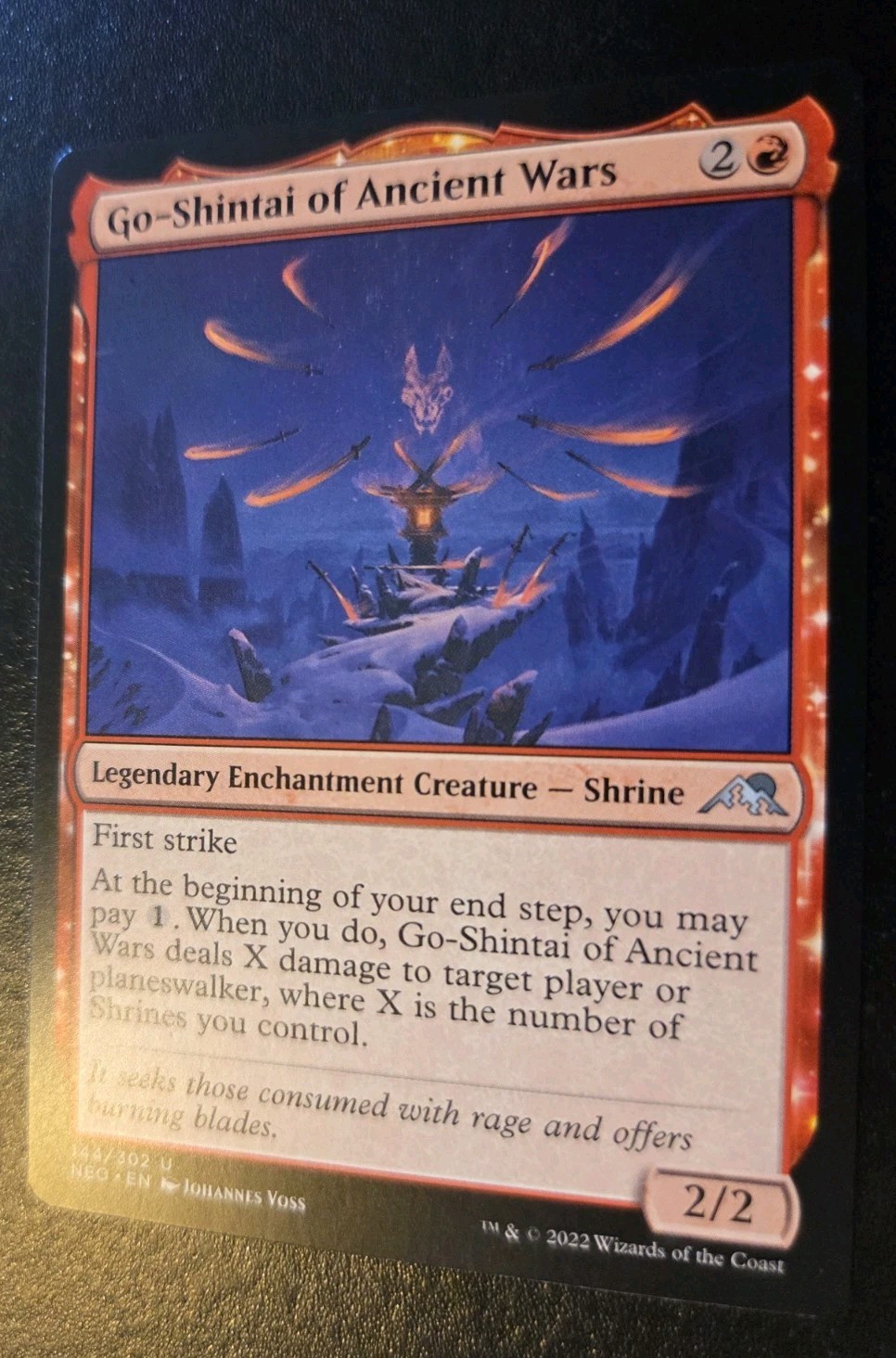 Go-Shintai Of Ancient Wars 144/302 Uncommon Kamigawa: Neon Dynasty MTG