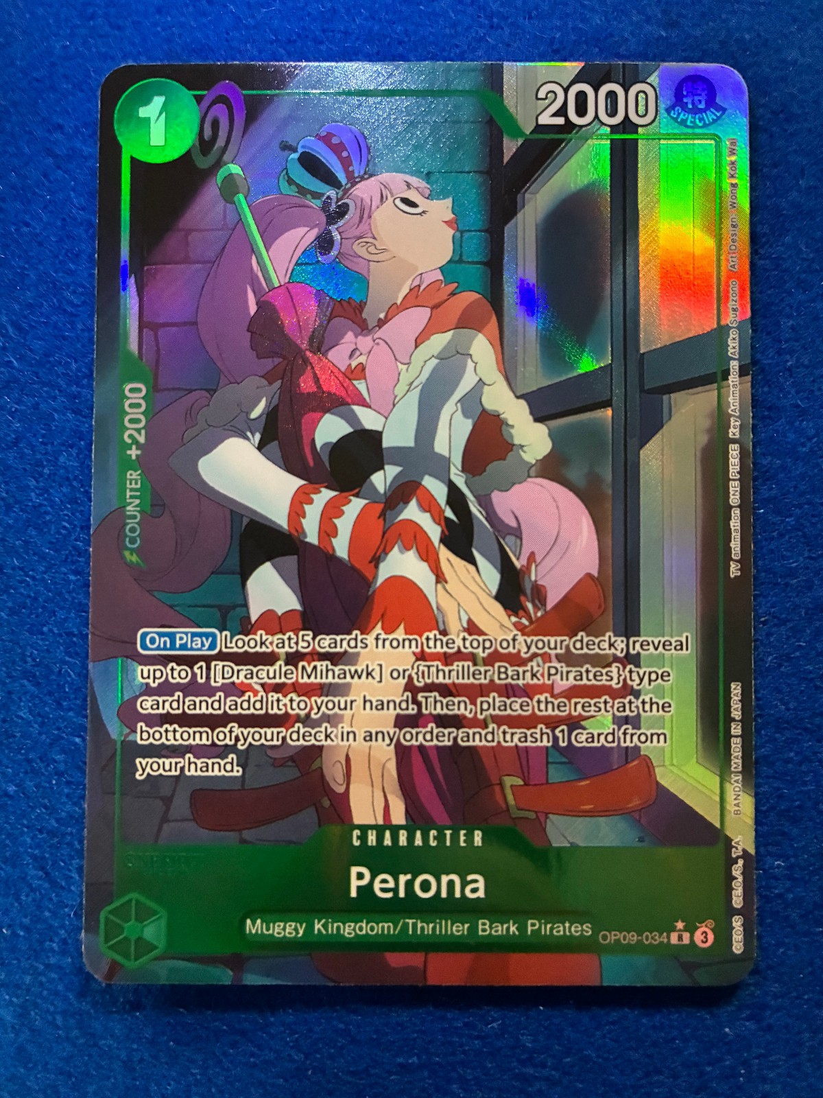 One Piece CCG – Perona OP09-034 (Alternate Art)