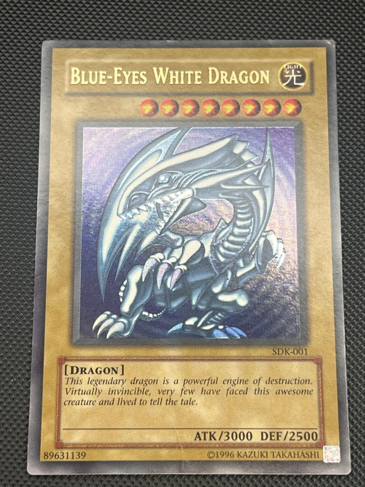 Yu-Gi-Oh Blue-Eyes White Dragon SDK-001 Ultra Rare Starter Deck LP/MP