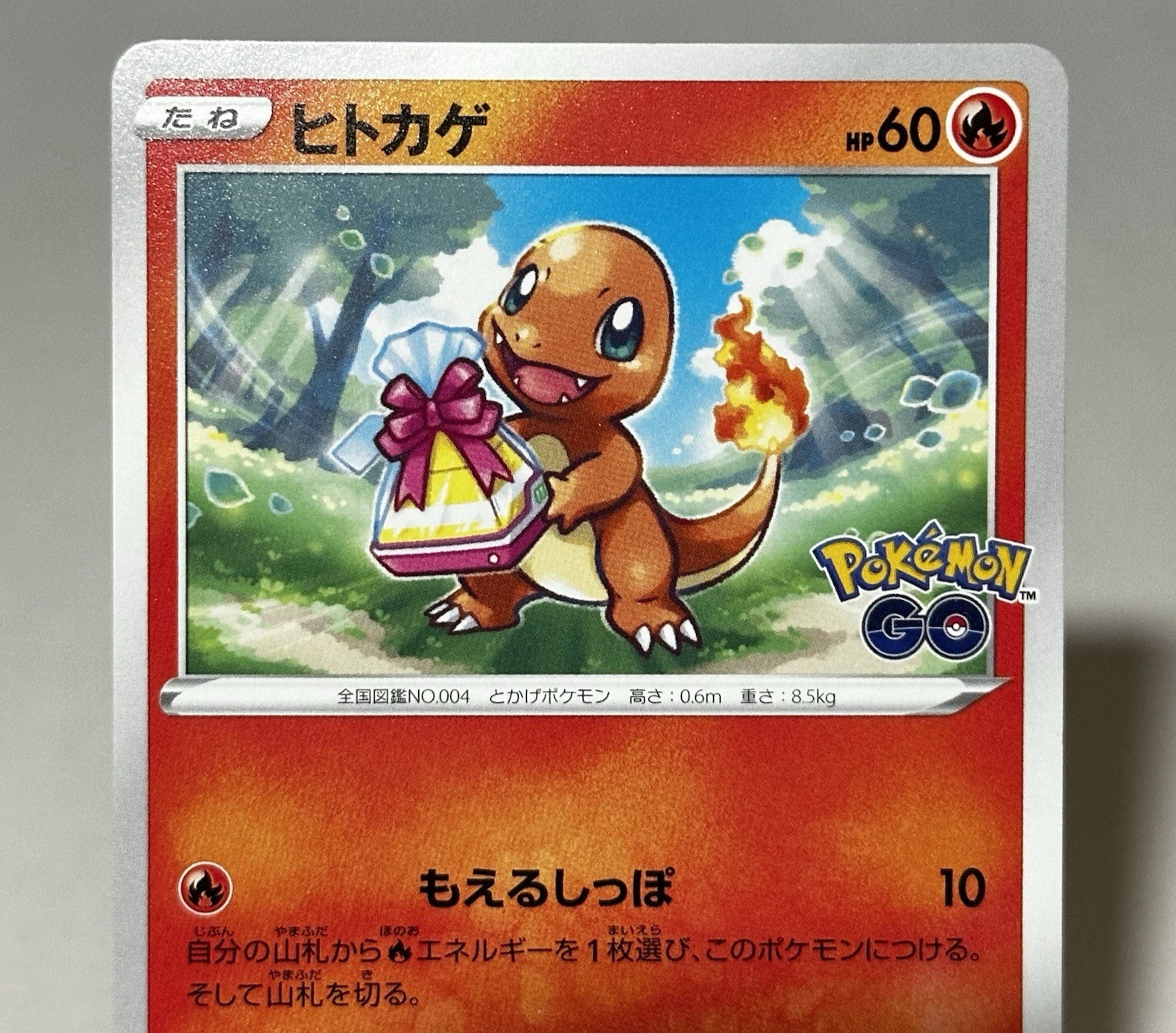 Japanese Pokémon Go Charmander Gift Promo Card 289/S-P TCG Japanese Card