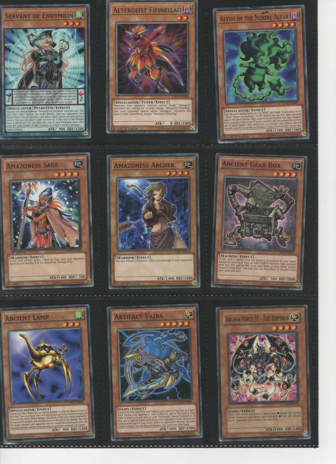 Yugioh Cards – WARRIOR FIEND SPELLCASTER FAIRY BEAST DINOSAUR DRAGON WYRM