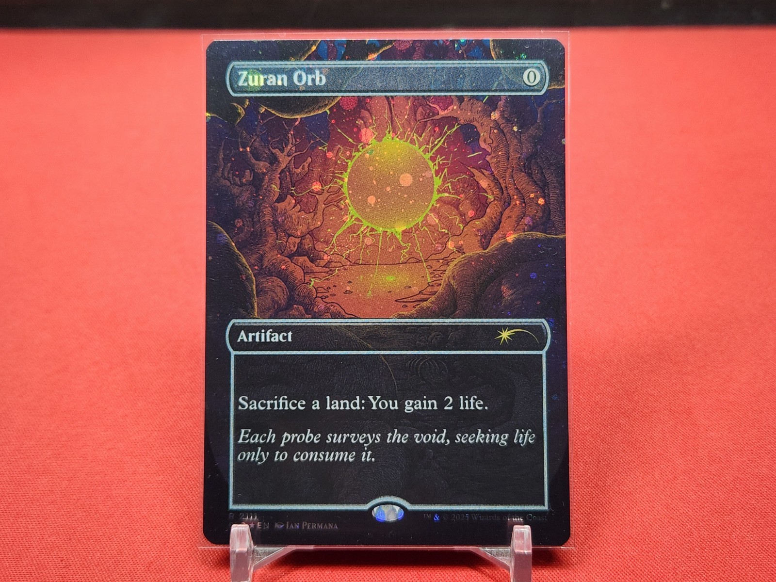 Zuran Orb (Galaxy Foil) Secret Lair Drop Foil NM (Reprint – Proper Galaxy Foil)