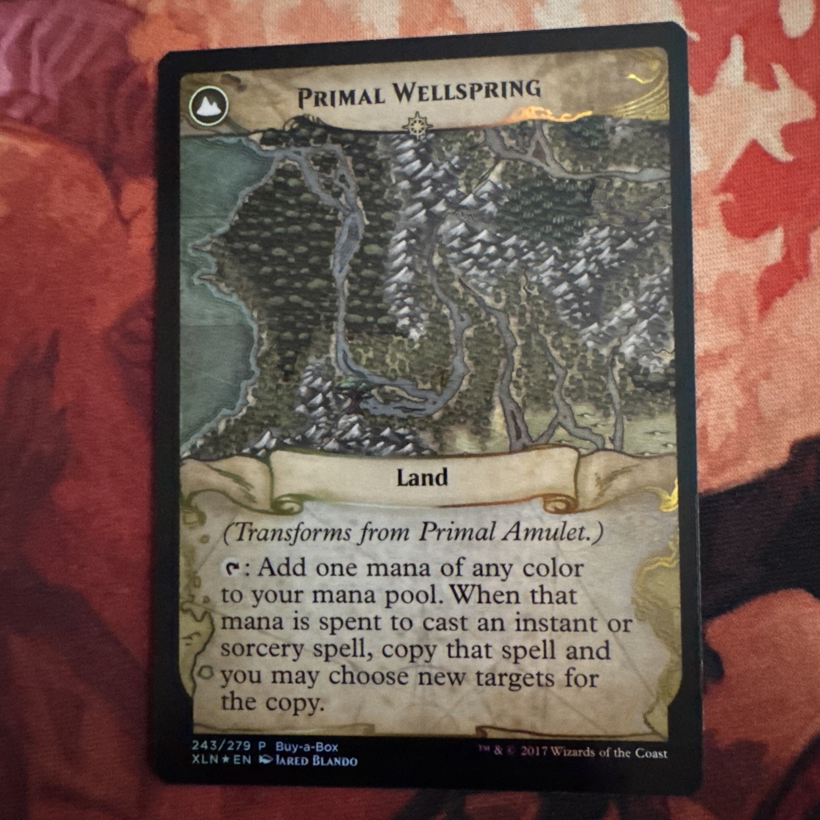 Primal Amulet/Wellspring Foil Buy-a-Box Promo MTG Magic The Gathering NM
