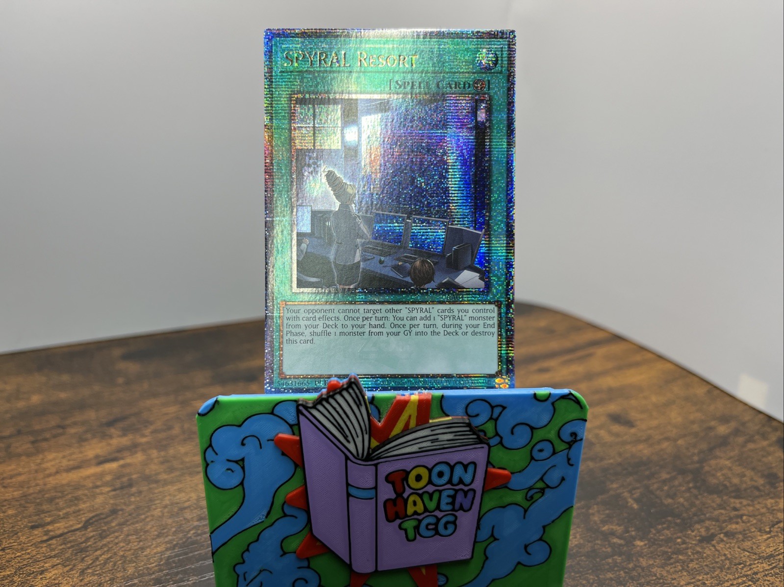 SPYRAL Resort (Quarter Century Secret Rare) RA04-EN277 Quarter Century Stampede