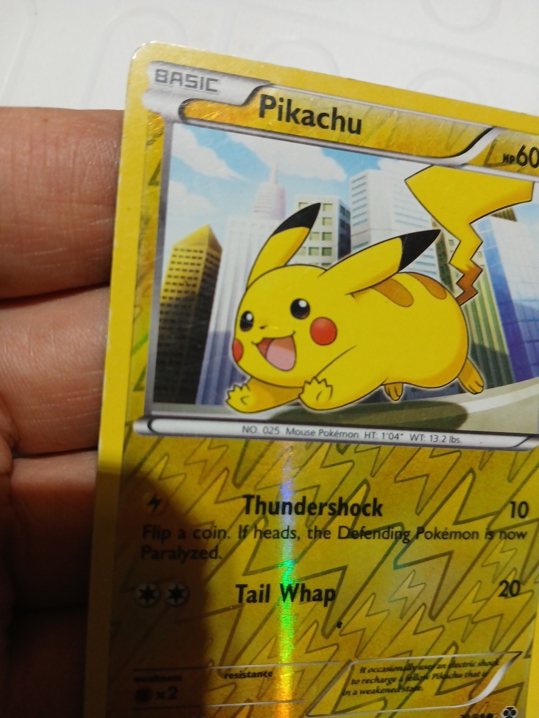 Pikachu – 39/99 – Common Reverse Foil Next Destinies – MP