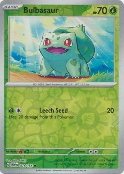 151 Choose Your Card Pokemon Scarlet & Violet Reverse Holo/Halo Rare