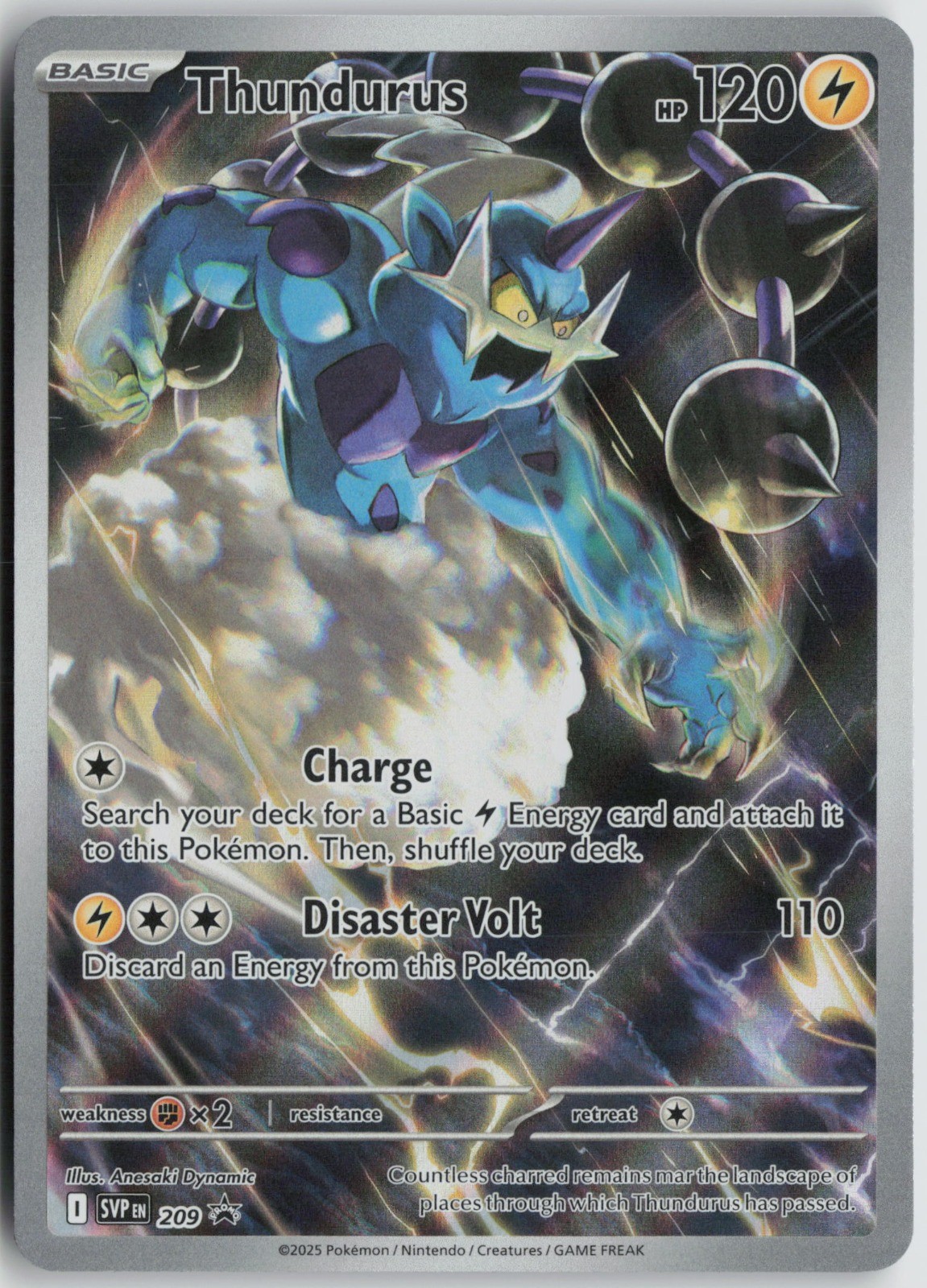 Thundurus – Promo Holo SV: Scarlet & Violet Promo Cards 209 NM hncl