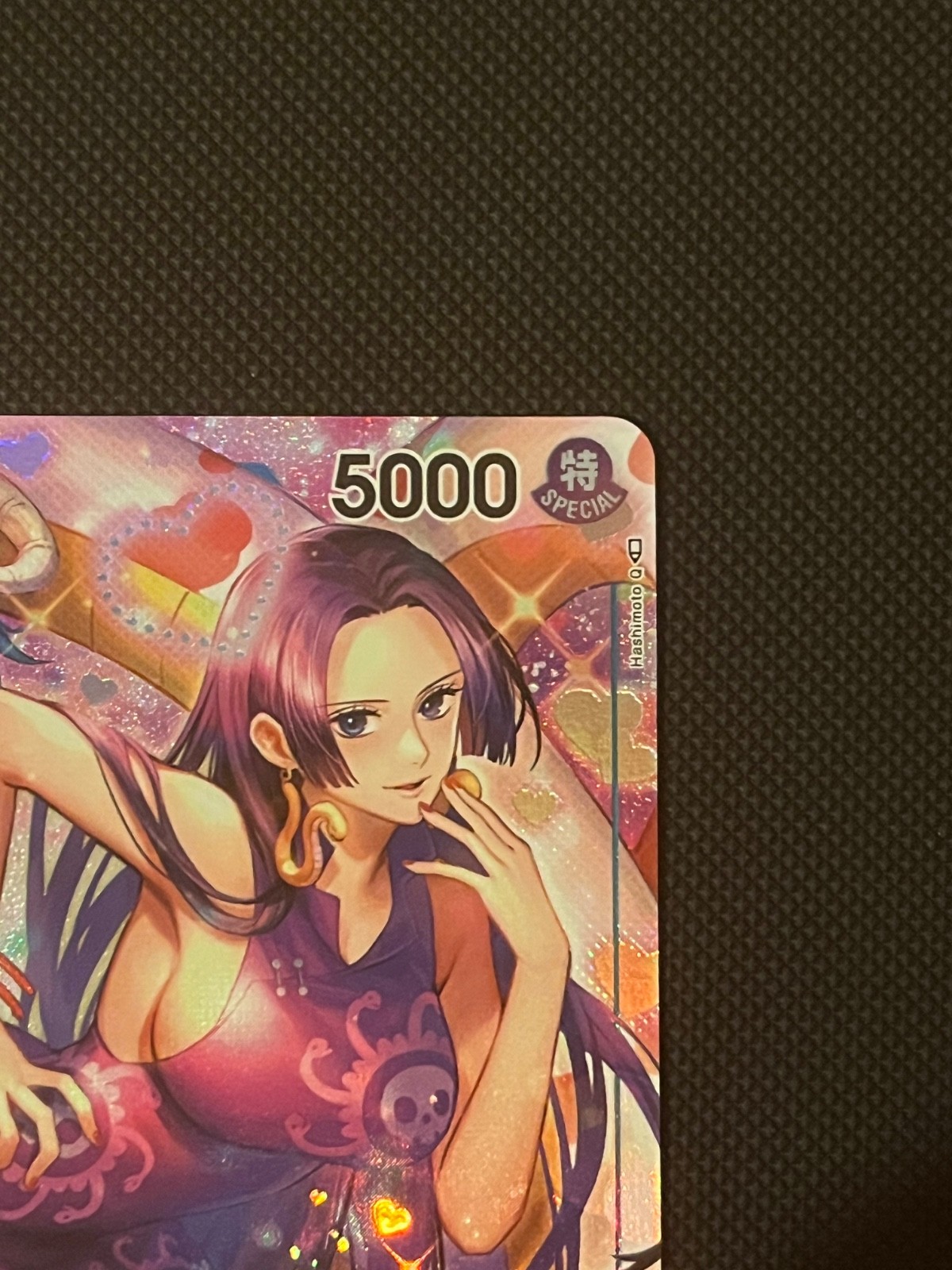 One Piece OP01-078 Boa Hancock Alternate Romance Dawn Alt Art Card NM