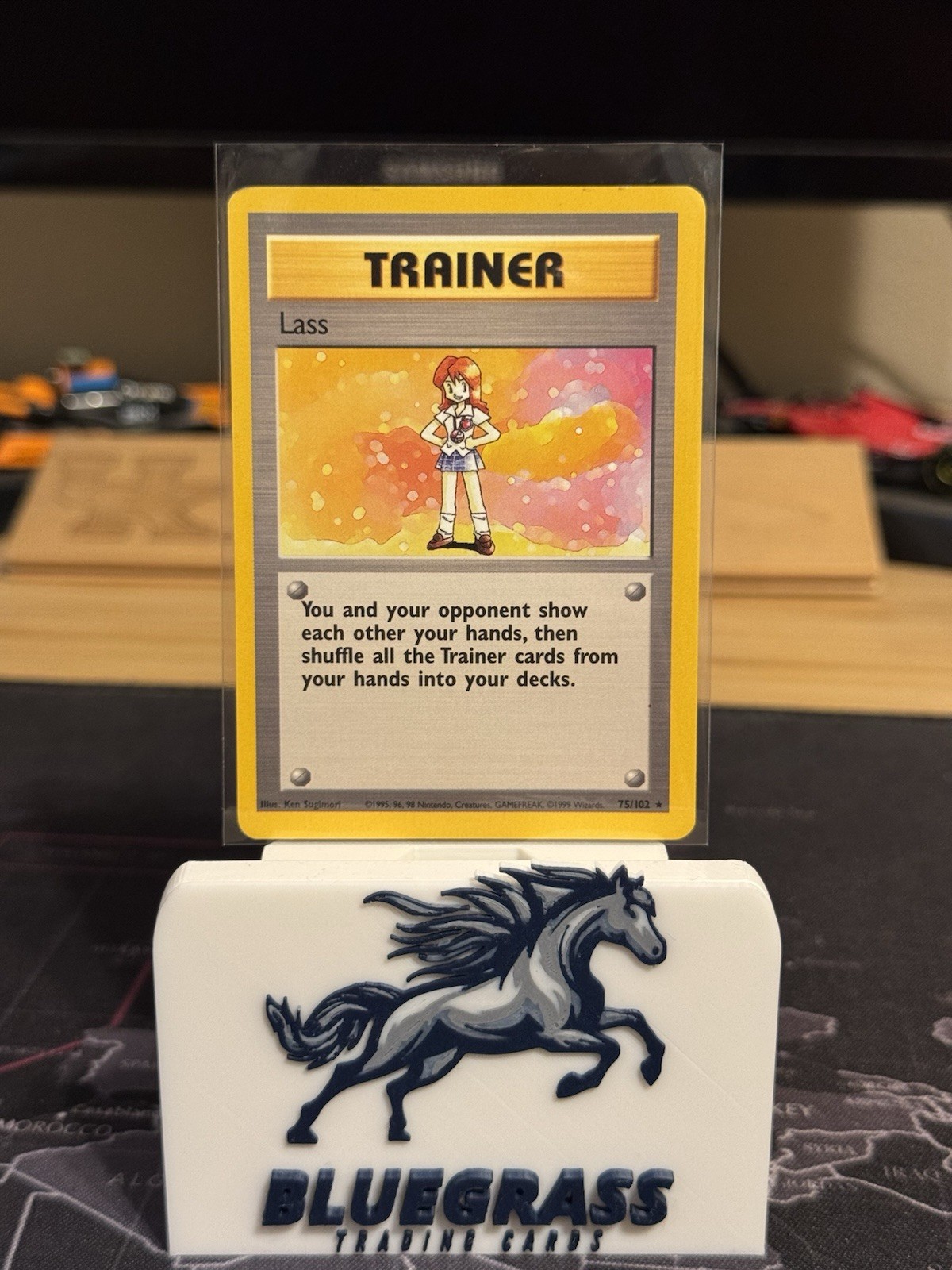 Lass 075/102 Pokemon Base Set Regular Non Holo