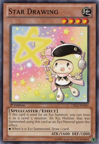 Star Drawing – CBLZ-EN043 – Common – Unlimited Edition x1 – Near Mint