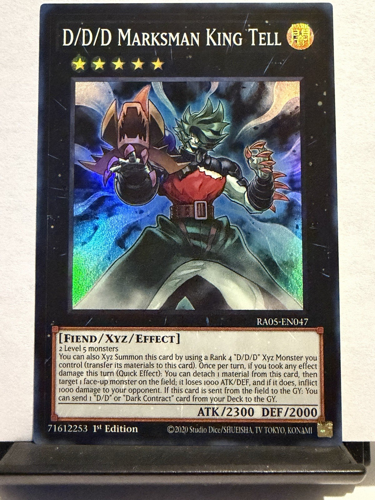 D/D/D Marksman King Tell CORE-EN052 Clash of Rebellions 1st Edition