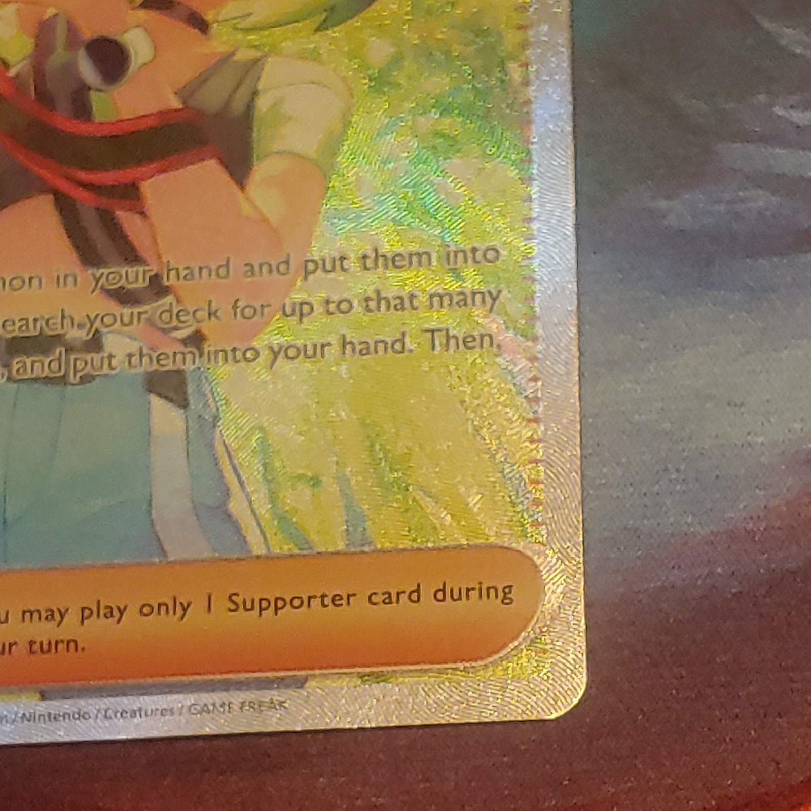 The Pokémon Company Perrin 220/167 Twilight Masquerade SIR Full Art Holo Eng