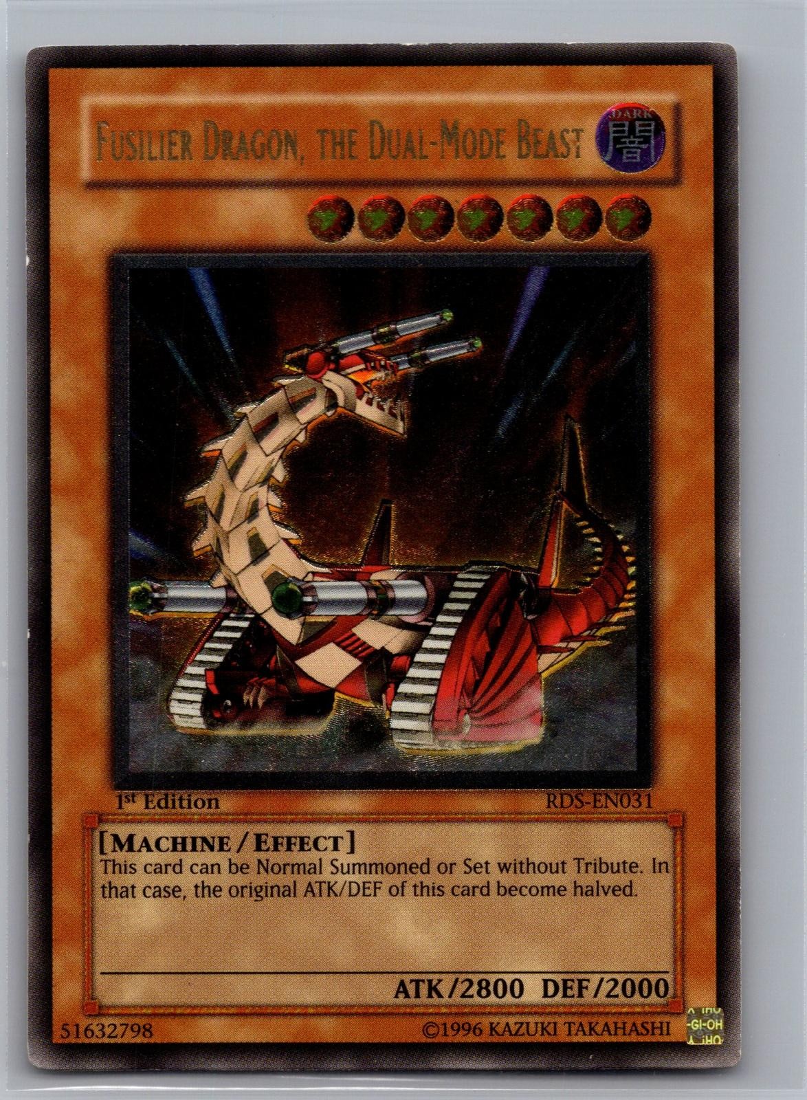 Fusilier Dragon, the Dual-Mode Beast (UTR) RDS-EN031 1st Edition NM