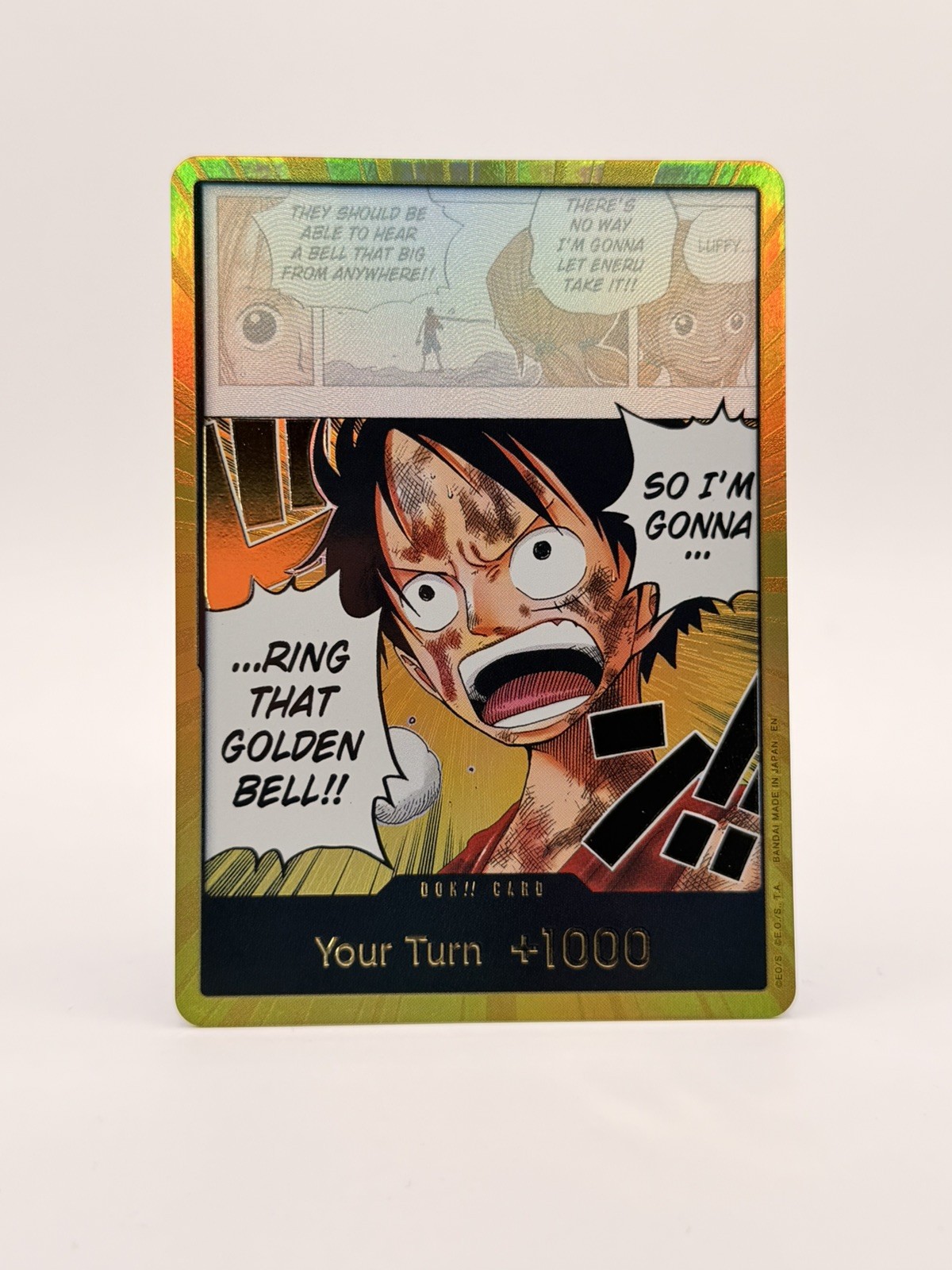 One Piece Adventure on Kami’s Island OP15-EB04 Gold DON!! Ring That Golden Bell