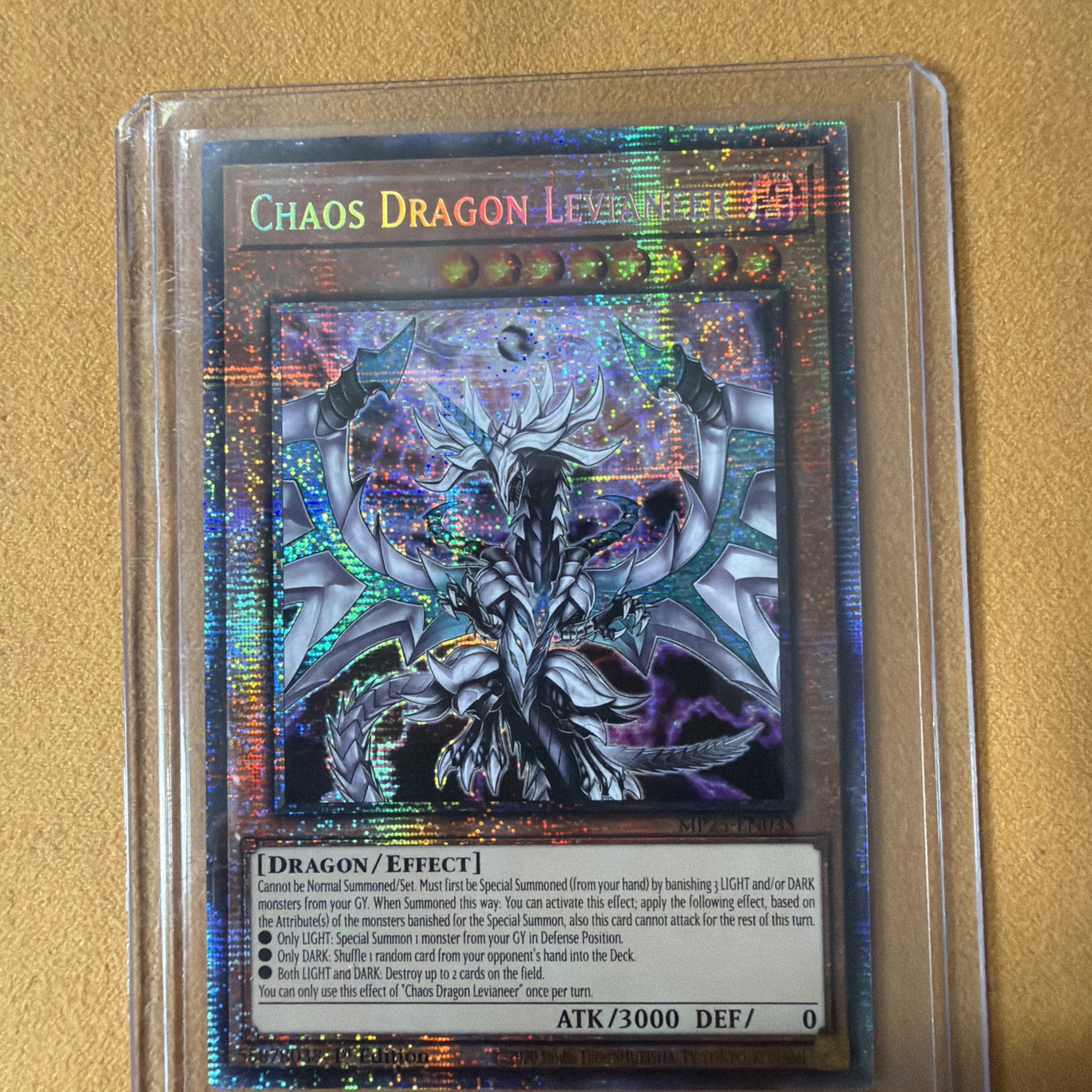 Chaos Dragon Levianeer MP25-EN035 2025 Mega-Pack 1st Edition NM Yugioh