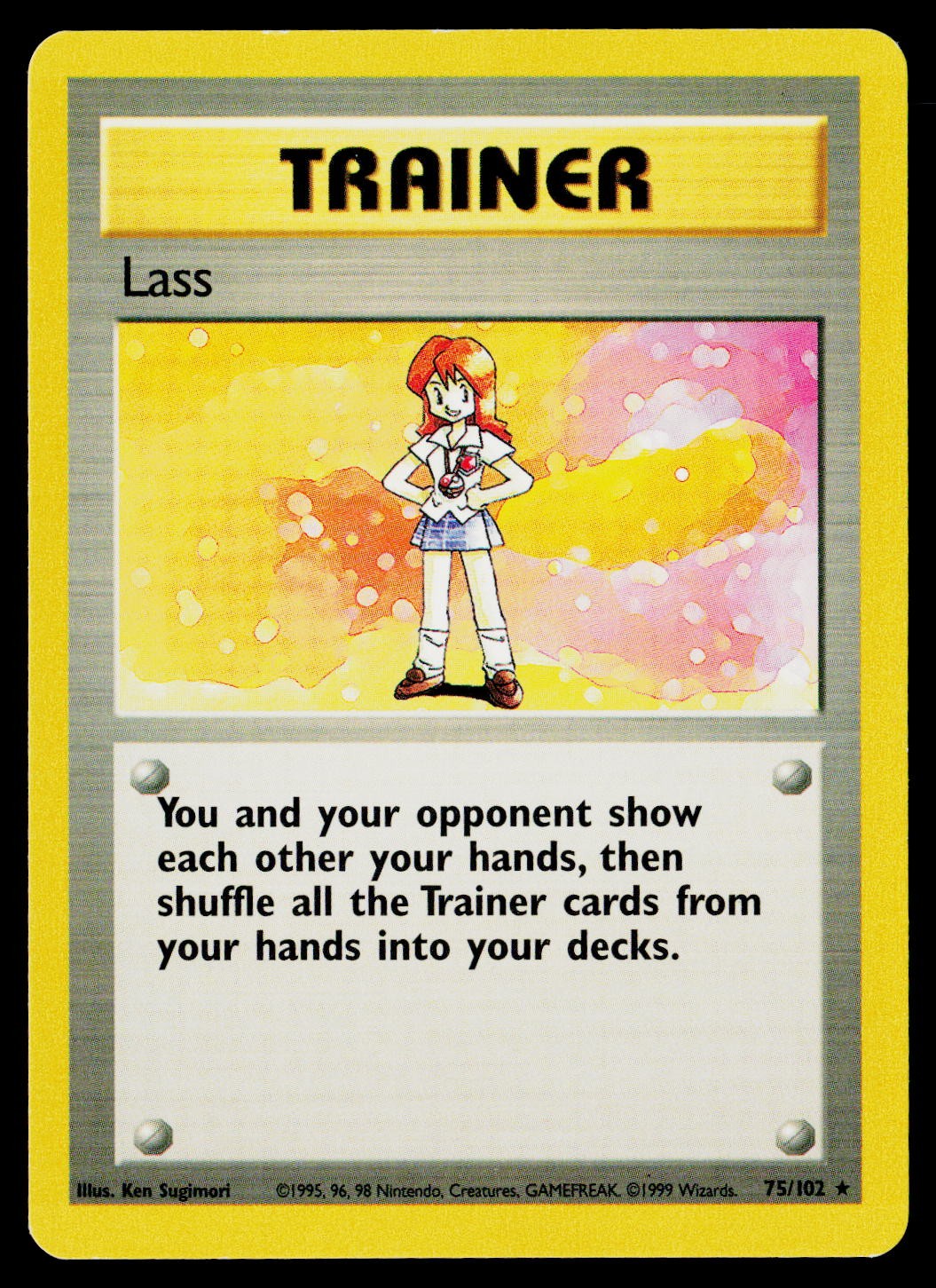 Base Set #075/102 Lass