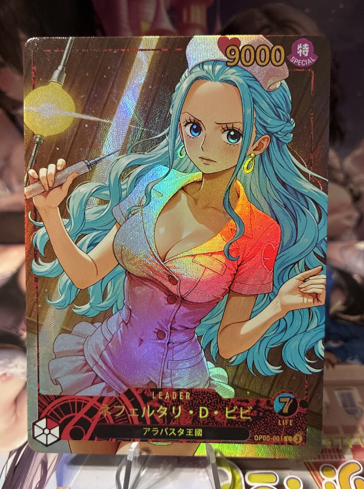 Holo Handmade Cartoon Beauty Anime Waifu Sexy Doujin Card Single Sided